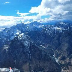Flugwegposition um 13:12:54: Aufgenommen in der Nähe von 33018 Tarvis, Udine, Italien in 2316 Meter